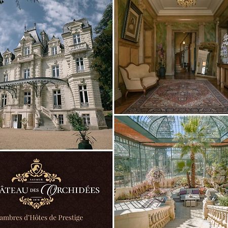 Chateau Des Orchidees En Val De Loire Saumur Exterior foto