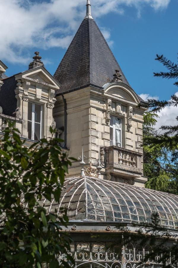 Chateau Des Orchidees En Val De Loire Saumur Exterior foto