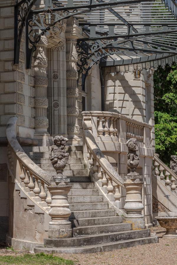 Chateau Des Orchidees En Val De Loire Saumur Exterior foto