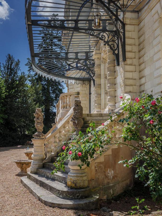 Chateau Des Orchidees En Val De Loire Saumur Exterior foto
